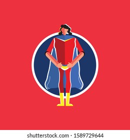 super hero women vector illustration 