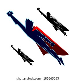 Super Heroes Flying