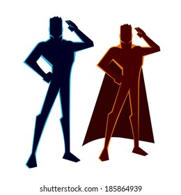 Super Heroes Salutes