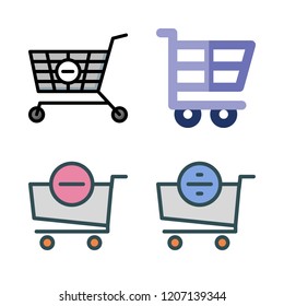 super icon set. vector set about shopping cart icons set.