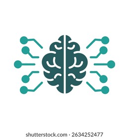 super intelligence icon. vector.Editable stroke.linear style sign for use web design,logo.Symbol illustration.