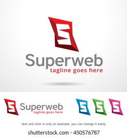 Super Letter S Logo Template Design Vector