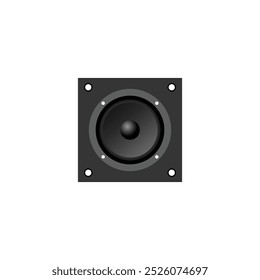 Super Loud Speaker icon with white background.