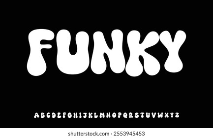 Super Magic Retro Vintage Display bold Font alphabet
