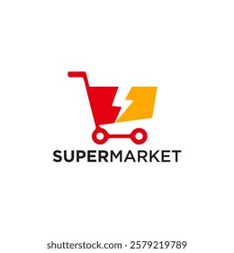 Super Market Logo Design Symbols