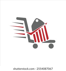 super market logo vector design
