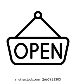 Super Market vector line icon