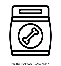 Super Market vector line icon