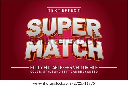 Super match font Text effect editable
