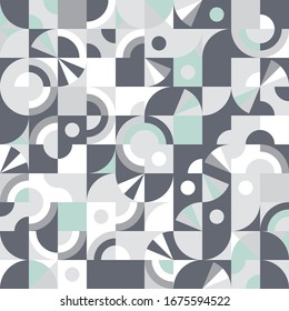 Super modern and vibrant geometric seamless pattern, repeat background for web and print