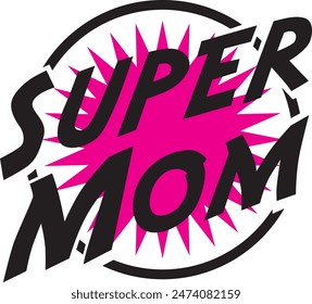  super mom background with some special objects abstract illustrator