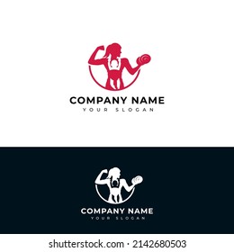 Super mom logo vector design template