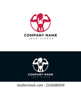 Super mom logo vector design template