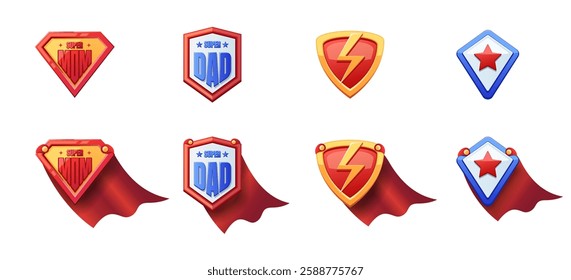 Super mom. Supermom logo. Mother day concept. Super dad. Superdad logo. Dad day concept