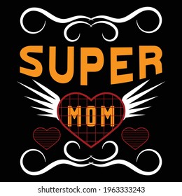 DISEÑO DE TEXTO SUPER MOTHER