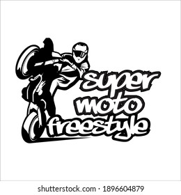 Vektorgrafik des Super Moto Freesyle Logos