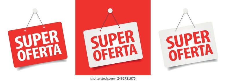 Super Oferta, Special Offer in Spanish, Polish and Romanian 