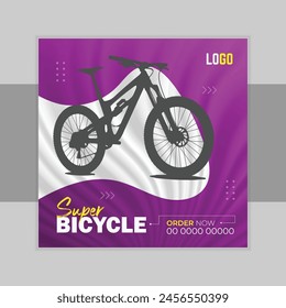 Super offer and mega sale social media banner or Instagram post template
