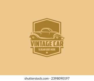 Super old vintage car from 1932. Isolated with a classic, worn and attractive appearance. best for logos, badges, emblems, icons, design stickers, vintage car industry. available in eps 10