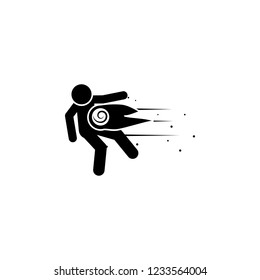 super power, fireball icon. Element of super power icon for mobile concept and web apps. Pictogram super power, fireball icon can be used for web and mobile