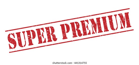 super premium vector stamp on white background