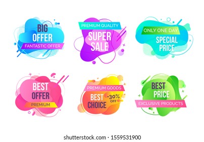 Super price reduction vector, discounts and special offers of shops, premium goods promotion and marketing of products, clearance and deal of stores