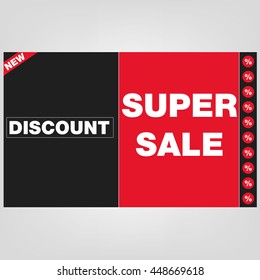 super sale - Shutterstock ID 448669618
