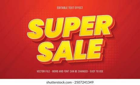 Super sale 3d text effect