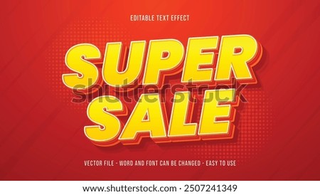 Super sale 3d text effect