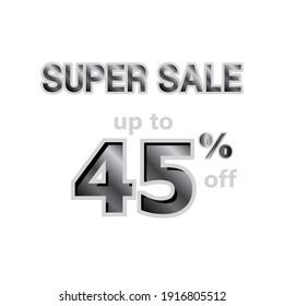 Super Sale up to 45% off Label Vector Template Design Illustration