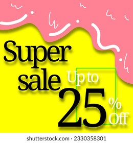 Super sale up to 5 10 15 20 25 30 35 40 45 50 60 70 80 90 percent off the color of the melting pingk over the bright yellow of summer