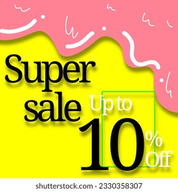 Super sale up to 5 10 15 20 25 30 35 40 45 50 60 70 80 90 percent off the color of the melting pingk over the bright yellow of summer