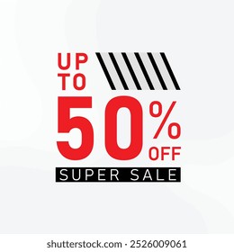 super sale 50% off. upto 50% off. 50% sale vector. discount sale vector. sale vector