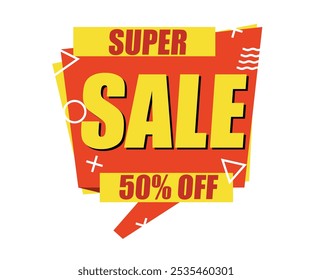 Super Venta 50% de descuento en la Ilustración vectorial 