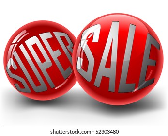 Super Sale Advertising Symbol