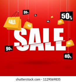 Super Sale background.