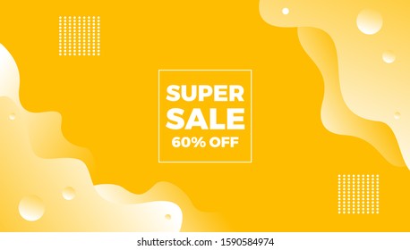 Super sale background for business promotion