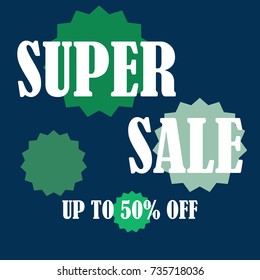 super sale background design