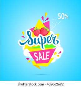 Super sale, Super Sale Banner Design, Super Sale Vector, discount banners