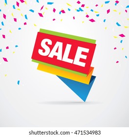 Super sale banner, poster. Vector illustration