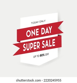 Super sale banner. Promotion symbol
