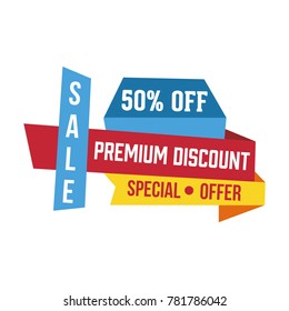 Super sale banner. Special offer tag. Discount concept. Up to 50 percent off design. up to 30 percent off design..black friday..Vector background illustration