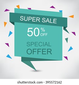 Super sale banner.Super sale background.Vector sale tag,poster.