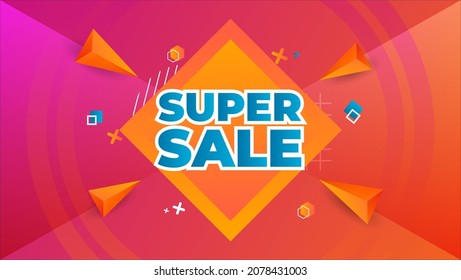 Super Sale Benner Promotion design