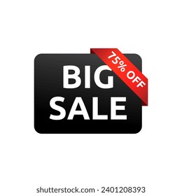 Super sale business concept design on white background, Eps 10 vector illustration