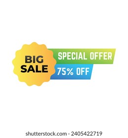 Super sale business concept design on white background, Eps 10 vector illustration