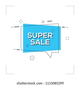Super Sale Concept