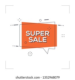 Super Sale Concept