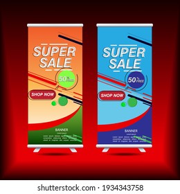 super sale design vector template illustration