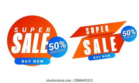 Super Sale Discount Template Banner Promotion perfect for your merchandise promotion
